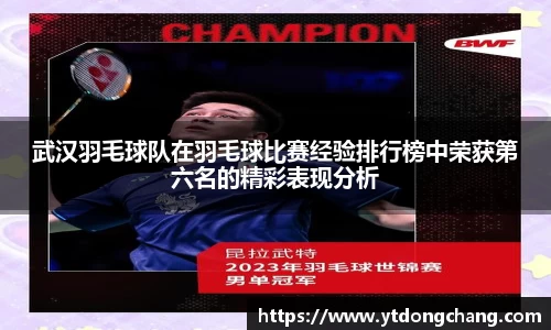 武汉羽毛球队在羽毛球比赛经验排行榜中荣获第六名的精彩表现分析